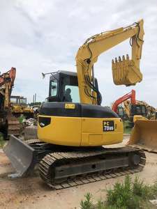 Gran oferta de excavadora de orugas Komatsu PC78US de segunda mano en Japón, con piezas de motor central - Product Image 3