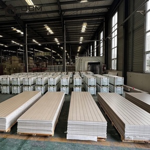Tablero de Fibrocemento Ranurado Vertical de 133 mm, 2440/3000/3600x600x15 mm, Revestimiento de Paredes Exteriores, Revestimiento Interior, Decoración para Viviendas - Product Image 6