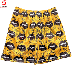 กางเกงขาสั้นผู้ชายน้ำหนักเบาสำหรับฝึกบาสเก็ตบอลเดินป่า - Product Image 2