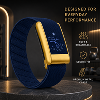 Bracelets de montre Ouruoxi de luxe, best-sellers, 24 mm, motif horloge, en nylon, résistants à la transpiration, confortables, pour Whoop 5.0 Fitness