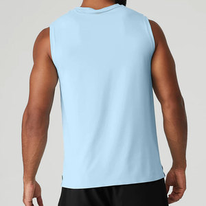 Camiseta sin mangas personalizada unisex, color azul cielo, 2022 - Product Image 3