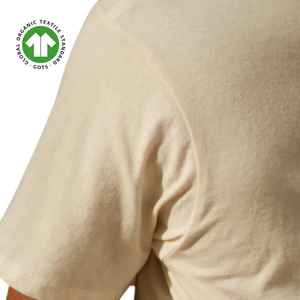 Camiseta de hombre 100% algodón respetuoso con el medio ambiente deportivo de secado rápido raglán 30 hilo individual Extra elástico para facilitar el movimiento mangas regulares - Product Image 5