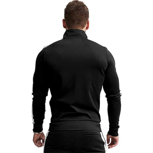 Chándales transpirables activos informales para hombre, trajes deportivos con cremallera completa, conjuntos atléticos para correr, chándales de 2 piezas - Product Image 3
