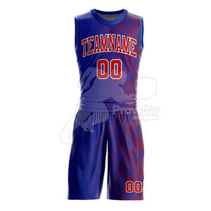 Conjuntos de Uniformes de Baloncesto para Hombre de Diseño Único, Tallas Grandes, Secado Rápido, Transpirables, 100% Poliéster, Ropa Deportiva sin Mangas, Logotipo Personalizado - Product Image 3