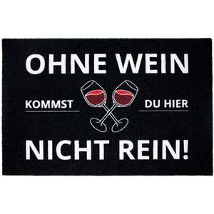 Tapis de porte au design moderne pour les amateurs de vin - Sans lui, entrer est impossible ! - Product Image 1
