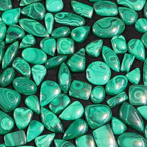 Malaquita natural al por mayor cabujón malaquita verde malaquita de alta calidad con grandes patrones - Product Image 5