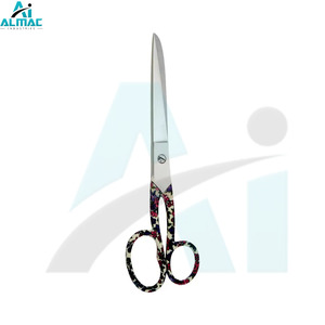 Ciseaux de couture professionnels antirouille Multi Design Ciseaux de tailleur en acier noir avec pointe tranchante en acier inoxydable pour couper les tissus. - Product Image 2