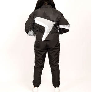 Conjunto de cortavientos de color sólido Conjunto de cortavientos transpirable Conjunto de cortavientos con diseño de logotipo personalizado - Product Image 2