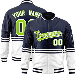 Gran oferta, parches bordados de chenilla, lana, manga de cuero genuino, Letterman Baseball College Varsity, chaquetas personalizadas - Product Image 5