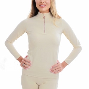 Hauts de sport de compression personnalisés OEM chemise de spectacle équestre à manches longues pour les femmes produits de Offre Spéciale respirants pour le cheval - Product Image 1