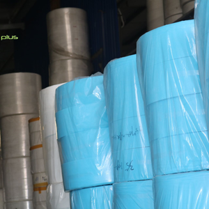 Tela no tejida de microfibra Spunlace de estilo cruzado de alta calidad, toallitas húmedas transpirables impermeables ecológicas, suministro directo de fábrica - Product Image 2