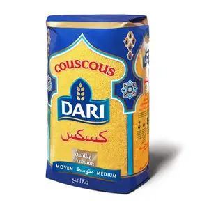 Dari couscous được sản xuất với chất lượng cao cấp.