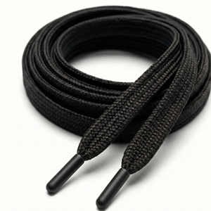 Cordón Trenzado Encerado Ecológico 100% Algodón con Aglets |   Color/Largo/Logotipo Personalizados |   Para Prendas, Zapatos y Bolsos |   Venta al por mayor - Product Image 3
