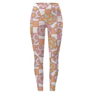 Pantalones de Yoga transpirables de cintura alta 2023 para mujer, mallas deportivas de algodón 100%, mallas deportivas transpirables de cintura alta para gimnasio, mallas al por mayor - Product Image 2