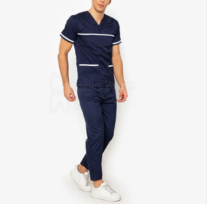 OEM Service Quick Dry Men <b>Scrubs</b> <b>Set</b> Professional Wear Men <b>Scrubs</b> <b>Set</b> Plus Size Men <b>Scrubs</b> <b>Set</b> - Product Image 4