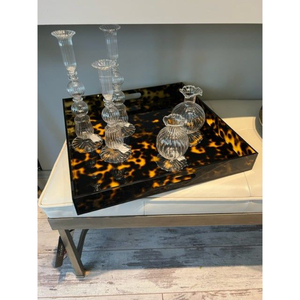 Bandeja de cuerno moderna para exhibición de mesa decorativa, perfecta para cenas de lujo, fiestas elegantes, decoración del hogar y uso de celebración - Product Image 5