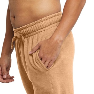 2025 hommes coupe régulière ourlet fendu Joggers qualité supérieure conception de Logo personnalisé pantalons de survêtement respirants fabriqués au Pakistan pantalons pour hommes - Product Image 4