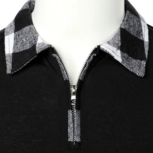 Men Polo <b>Shirt</b> Men Long Sleeve Top <b>Plaid</b> Matching Polo <b>Shirt</b> New Business Wear Clothing Casual Fashion Men <b>Shirts</b> Breathable - Product Image 5