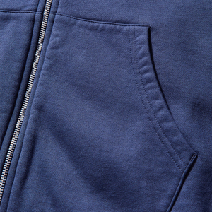 Sudadera con Capucha Negra de Algodón Orgánico 100% TWILL SPORTS 2026, Transpirable, con Cierre, para Hombre, Estilo Hip Hop y Urbano - Product Image 4