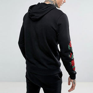 Survêtements de course en coton évasé pour hommes avec logo personnalisé, costumes de jogging, sweat à capuche, Offre Spéciale produit - Product Image 5