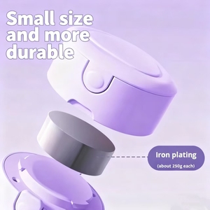 Equipo de ejercicio de peso con mancuernas ajustable pequeño de acero puro para fortalecer la fuerza muscular del brazo. Adecuado - Product Image 6