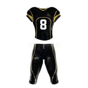 Precio al por mayor Ropa deportiva Uniforme de fútbol americano de la mejor calidad 100% Poliéster Hecho Pakistán - Product Image 1