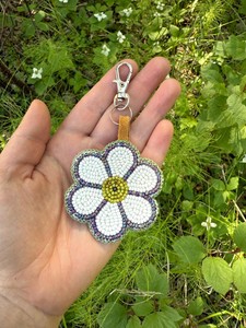 Llavero de Coche con Cuentas en Forma de Corazón, Lujoso, Brillante, con Cuentas de Cristal, Bordado a Mano, Moderno, 3D, Duradero y Ecológico - Product Image 5