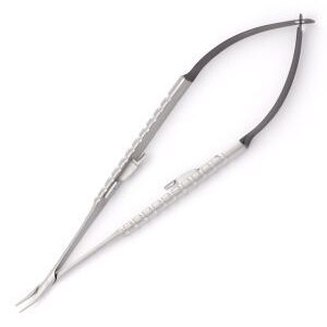 ที่ใส่เข็มขนาดเล็กแบบเย็บพร้อมชุดเครื่องมือผ่าตัดทำจากสเตนเลสสีดำ - Product Image 3