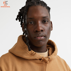 Nuevas tendencias en sudaderas con capucha para hombre, estilo vintage, con lavado ácido, extragrandes, lisas, con efecto desgastado por el sol, desgastadas, de corte holgado, sin estampado, con efecto agrietado y desgastado. - Product Image 6