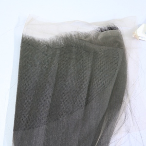 วิกผม12A ลอนตรงสีดำธรรมชาติสำหรับผู้หญิงวิกผมแท้พร้อมลูกไม้โปร่งแสงความละเอียดสูง - Product Image 3