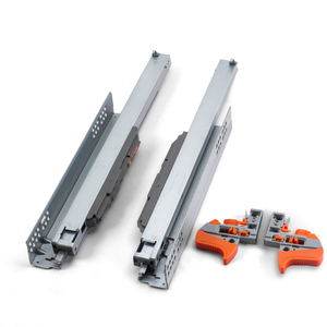 <span class=keywords><strong>Correderas</strong></span> ocultas de montaje inferior de cierre suave de 3 pliegues Zuo Gang Factory <span class=keywords><strong>para</strong></span> puertas de gabinetes de muebles, <span class=keywords><strong>correderas</strong></span> de cajón ajustables en 3D - Product Image 6