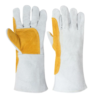 Meilleurs gants de soudage à étincelles antidérapants résistants à la chaleur et aux flammes Vente en gros Tig Rigger Work Tig Welding Gants de sécurité Protection des mains et des bras - Product Image 1