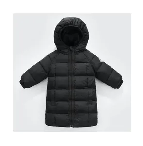 Оптовая продажа, очень легкая куртка с капюшоном для детей, пальто, плотная детская зимняя куртка, верхняя одежда, детская зимняя пуховая куртка