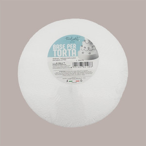 Base à gâteau ronde en polystyrène blanc réutilisable, diamètre 20 cm et hauteur 7,5 cm, lot de 10 pièces - Product Image 4