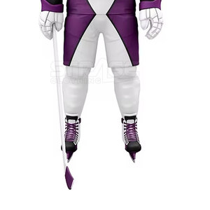 Uniforme de hockey sur glace durable pour équipe, avec tissu en maille respirant, polyester léger et écologique pour une performance optimale lors des matchs - Product Image 5