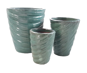 [Leo Nguyen Le] - Pot de fleurs en céramique émaillée pour la décoration intérieure, pot de plantation en gros, pot de plantes succulentes en céramique émaillée, vase - Product Image 6