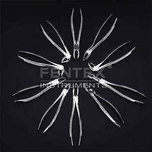 Kit de fórceps de extracción Dental para adultos, 10 Uds., elevador de raíz curvada, herramientas orales para extracción de dientes quirúrgicos manuales - Product Image 5