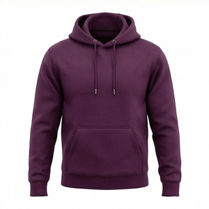 Novedad 2025: Sudadera con Capucha para Hombre, Diseño en Relieve, Corte Ajustado, Estilo Urbano, Secado Rápido, Color Liso Personalizable, Tejido de Lana, Personalización OEM, Ropa de Invierno - Product Image 1