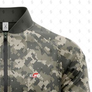 Chaqueta Varsity para Hombre, Estilo Casual de Invierno, Material de Forro Polar Grueso de Poliéster, Construcción de Alta Calidad, Cierre Frontal con Cremallera, Listo para OEM - Product Image 2