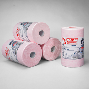 KrClean Lingettes en rouleau non tissées multi-usages de haute qualité Serviettes de cuisine absorbantes de l'usine du Vietnam Chiffons de nettoyage - Product Image 6