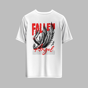 เสื้อยืดพลัสไซส์สำหรับผู้ชายเนื้อผ้าฝ้ายโพลีเอสเตอร์ผสมพิมพ์ลายได้ตามต้องการระบายอากาศและทนทาน - Product Image 6