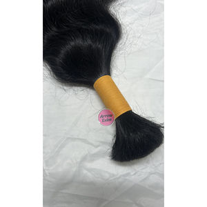 Cabello Humano Rizado 100% Natural, Sin Procesar, Virgen, Indio, Remy, Sin Trama, de un Solo Donante, Cabello Suelto para Trenzas - Product Image 2