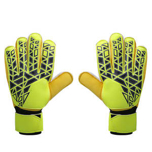 Gants de gardien de but en cuir de qualité supérieure pour adultes-Respirant Léger Protection complète des doigts Options personnalisables - Product Image 1