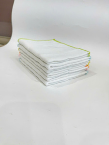 Faible quantité minimale de commande réutilisable hypoallergénique 25*35cm OEM ODM couleur unie serviette de cuisine à séchage rapide écologique 100% serviette en coton - Product Image 6