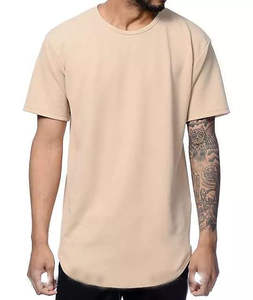 T-shirts unis respirants 100% coton pour hommes Tissu confortable de qualité supérieure T-shirt au design unique T-shirt à manches courtes pour hommes - Product Image 5