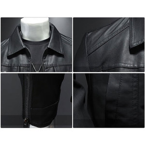Veste en cuir pour homme fabriquée au Pakistan, résistante, personnalisable avec votre propre design - Product Image 6