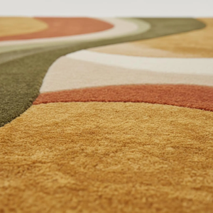 Tapis d'intérieur bohème indien vintage 100% laine tissé à la main |   Tapis de sol doux noué à la main pour la décoration intérieure |   Prix d'usine pour les VTT - Product Image 1