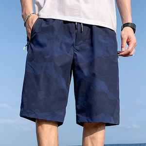 Shorts en coton pour hommes avec impression de logo personnalisé, échantillon gratuit, été, style urbain, séchage rapide, respirant, écologique, multi-poches, randonnée - Product Image 4