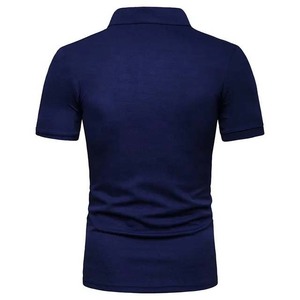 2023 nueva llegada bordado personalizado impreso Logo Polo camisetas para hombres algodón manga corta Polo camisetas High Street Style verano - Product Image 6