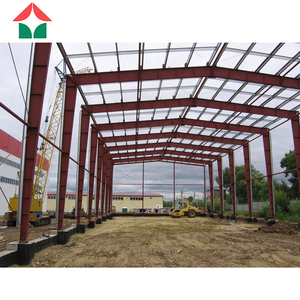 Nhà máy cung cấp Kim Loại xây dựng kết cấu thép nhà kho lớn nhịp hội thảo kết cấu thép nhà kho - Product Image 3